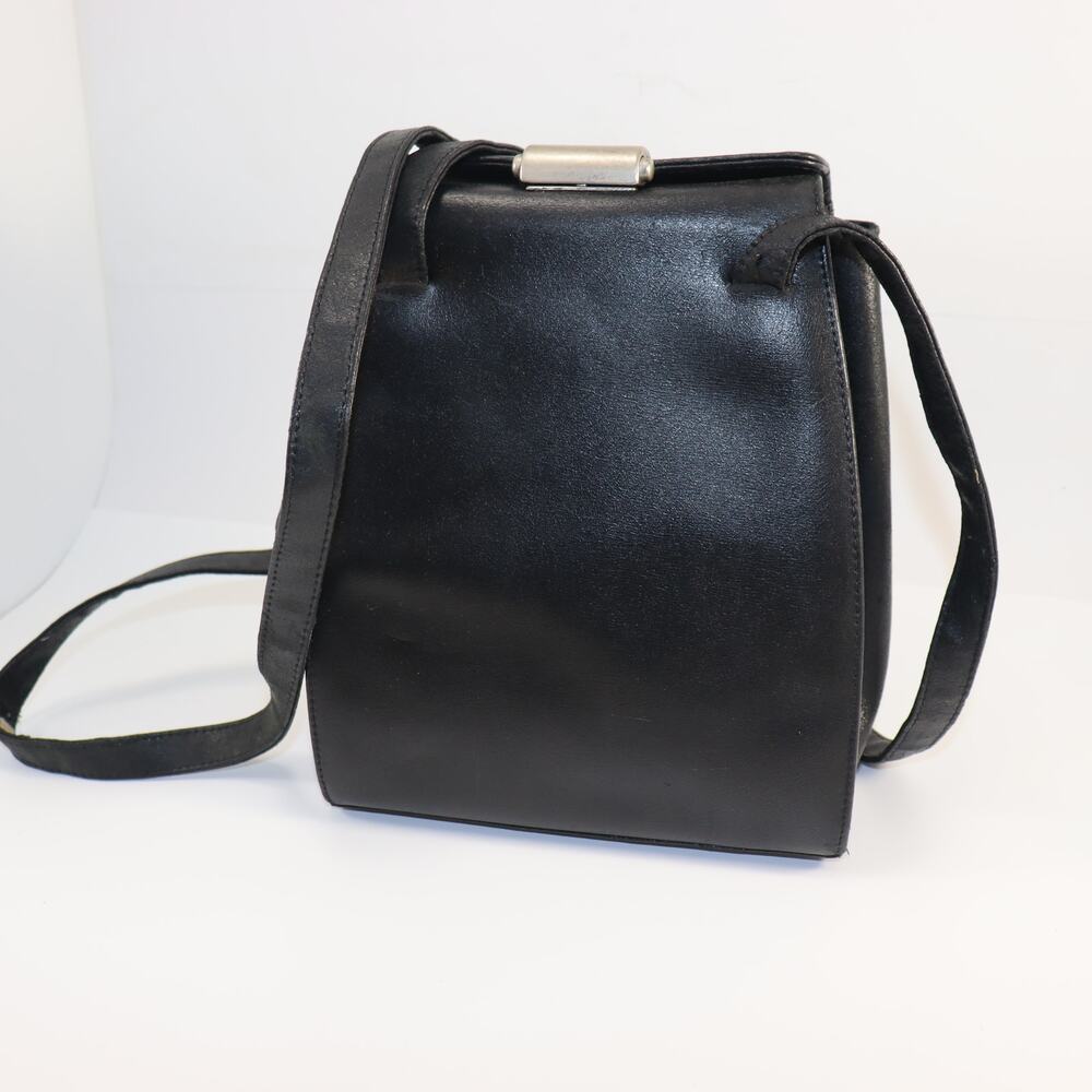 Mandarina Duck Black Leather Project Bag – Read Description